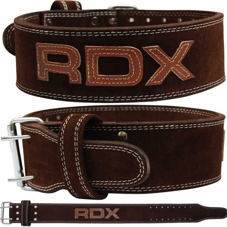 RDX Weightlifting Belt Power Brown