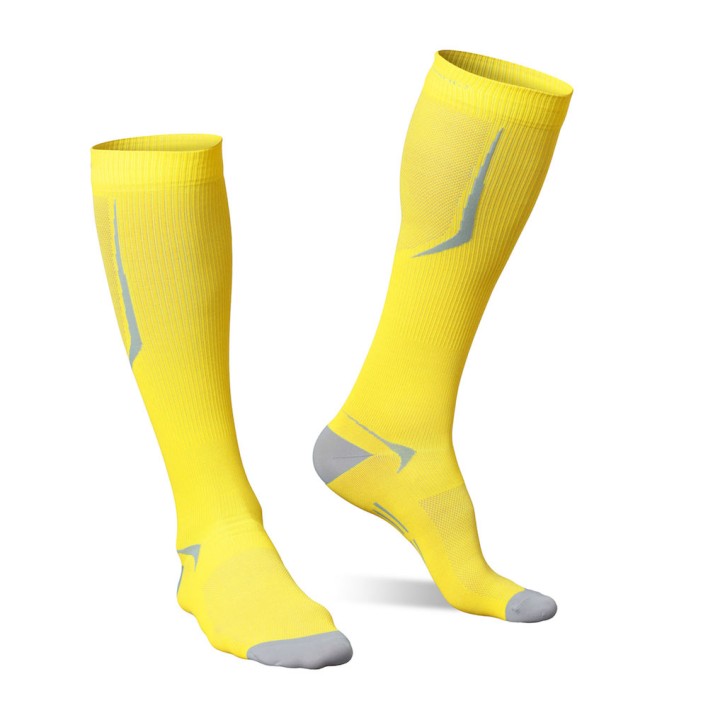 Abverkauf Strammer Max Men Kompression Socken Sports Line Yellow 45-47