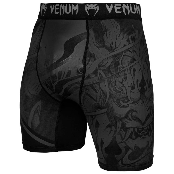 Venum Devil Compression Shorts Black Black