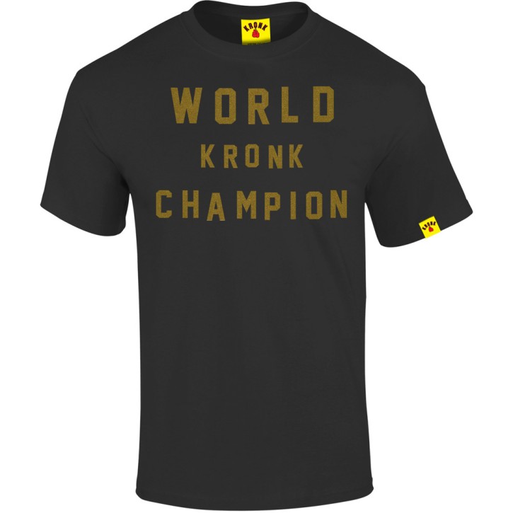 Kronk World Champion Retro Style T-Shirt Charcoal