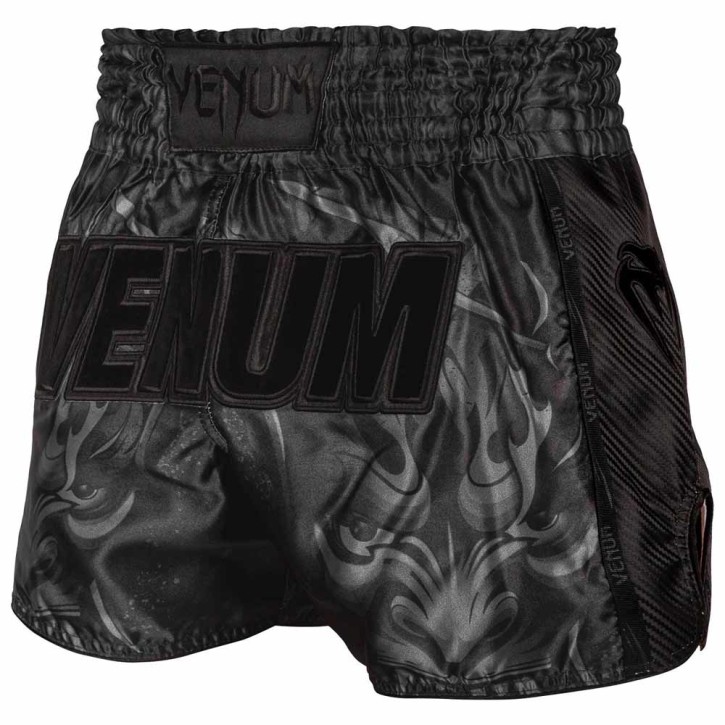 Venum Devil Muay Thai Shorts Black Black