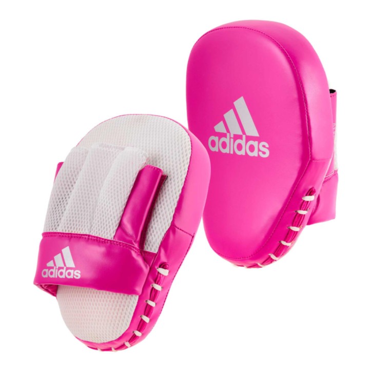 Adidas Speed Coach Mitts Pink Silver Pair