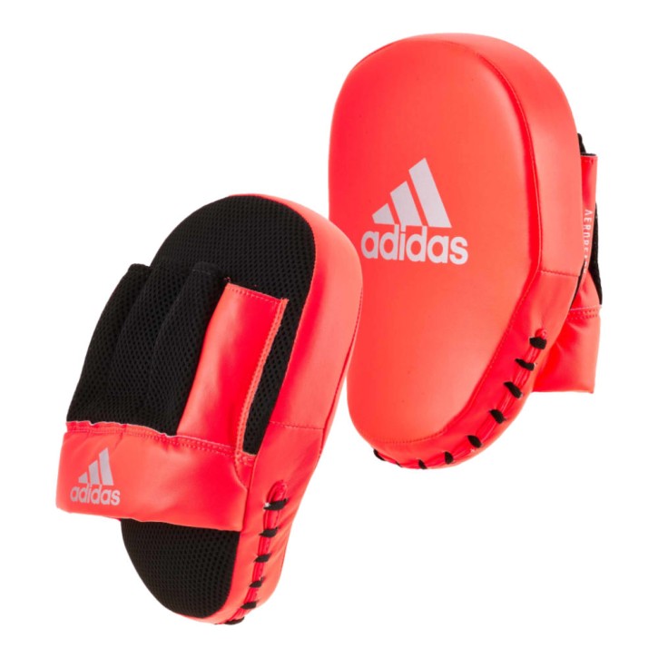 Adidas Speed Coach Mitts Red Silver Paar