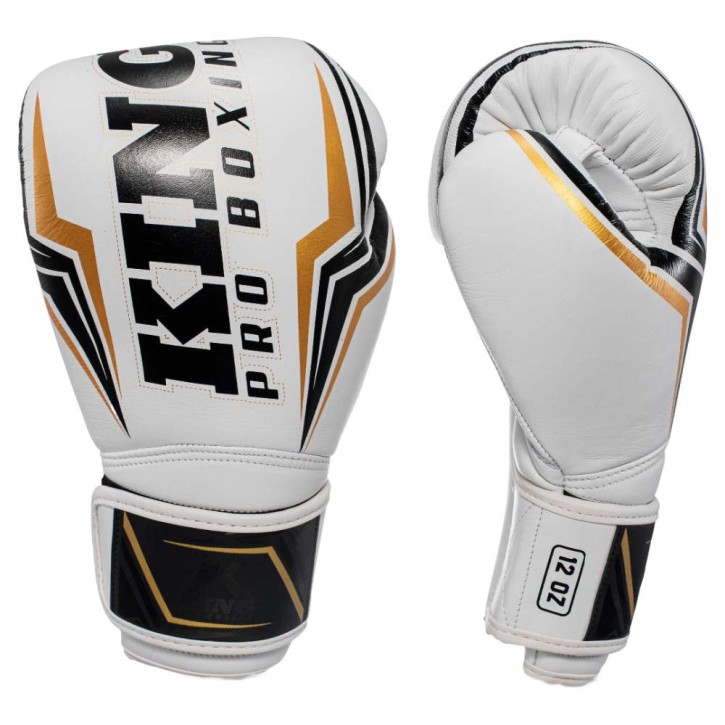 King Pro Boxing Thor Boxhandschuhe Weiss