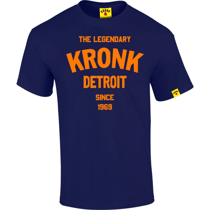 Kronk The Legendary Detroit T-Shirt Navy