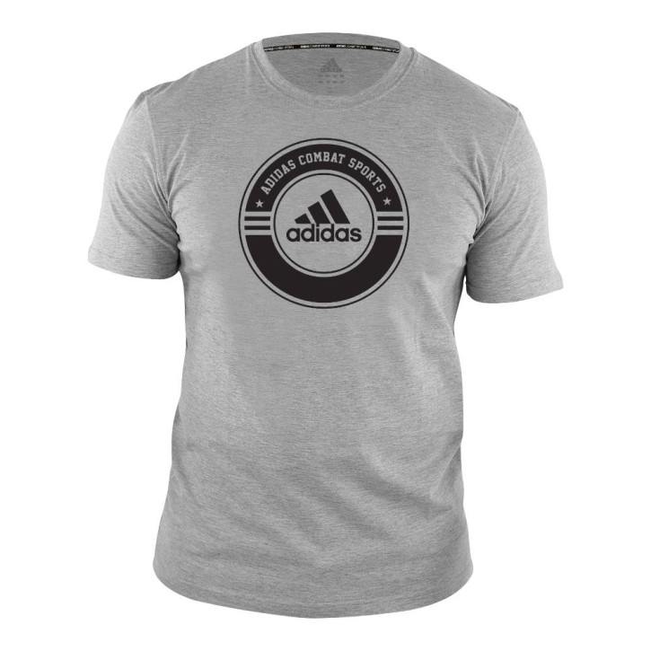 Adidas Combat Sports T-Shirt Grey Black