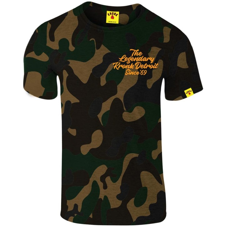 Kronk Boxing Legendary Slimfit T-Shirt Camouflage