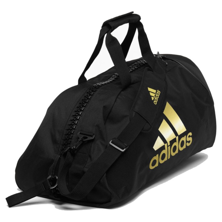 Adidas Combat Sports Gym Bag M Black Gold