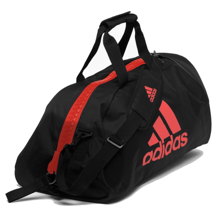 Adidas Combat Sports Sports Bag M Black Red