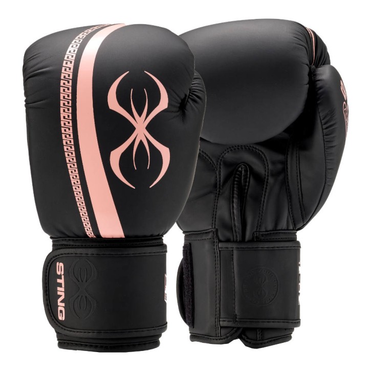 Sting Aurora Ladies Boxing Gloves Black