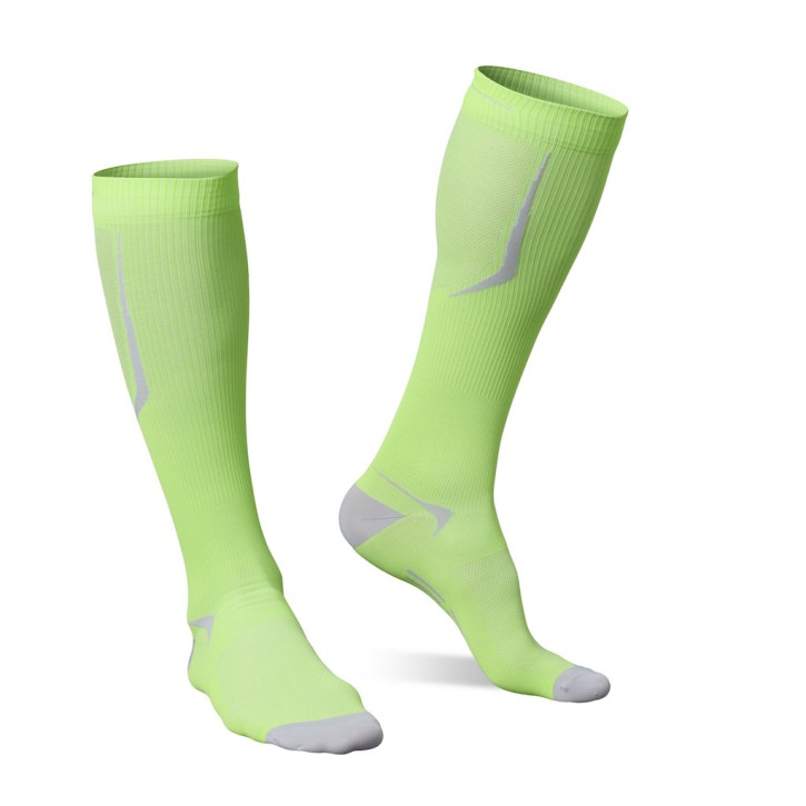 Strammer Max Men Kompression Socken Sports Line Neon-Grün