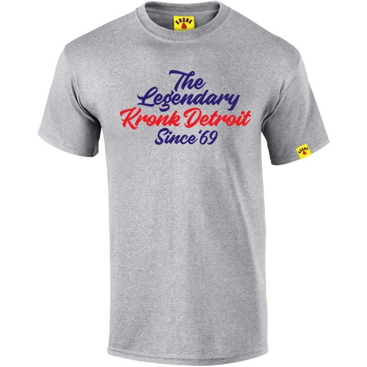 Kronk Boxing Legendary Script T-Shirt Sport Grey