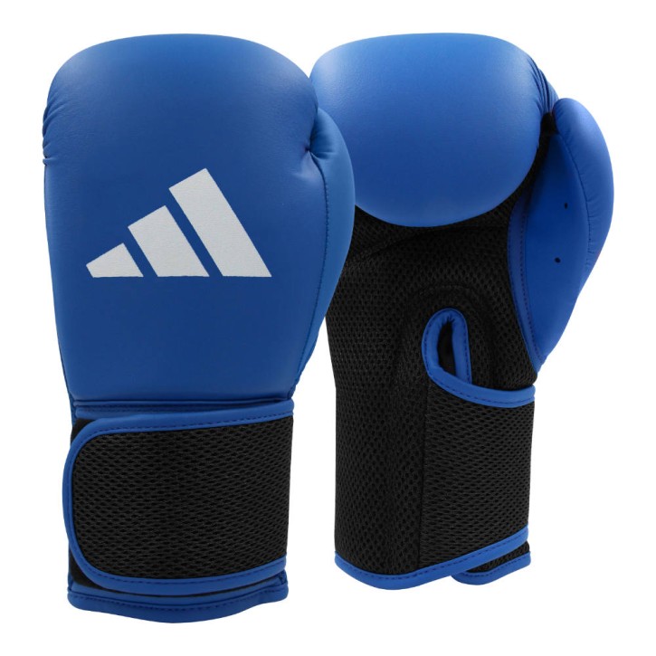 Adidas Hybrid 25 Boxing Gloves Blue