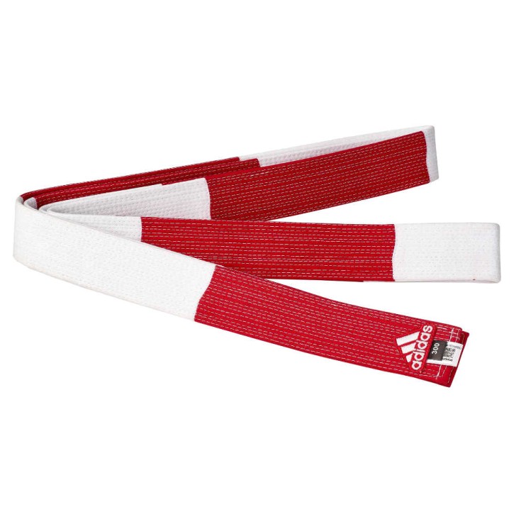 Adidas 6th Dan Belt Grand Master 45 mm red white