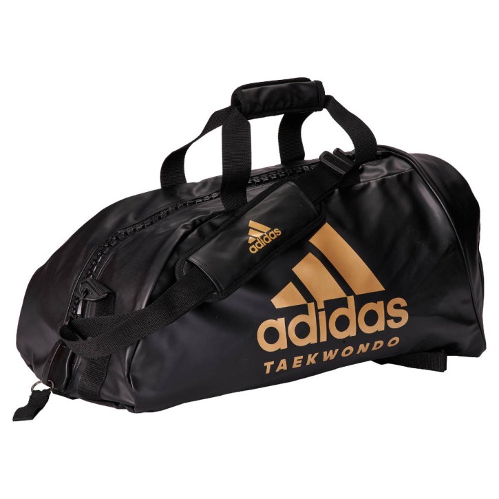 Adidas 2in1 Taekwondo Sports Bag L AdiACC051 Black Gold