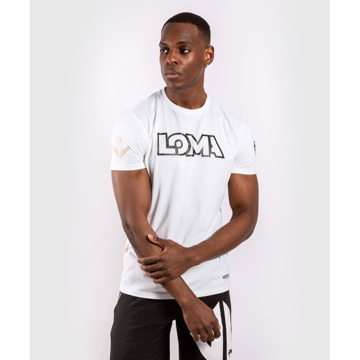 Venum Loma Edition Origins T-Shirt White Black
