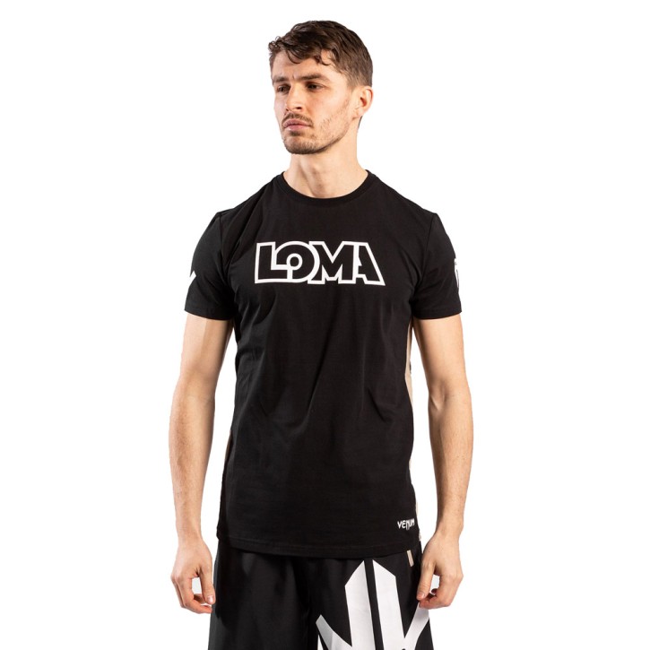 Venum Loma Edition Origins T-Shirt Black White