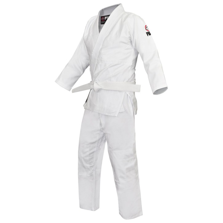 Fuji Sports Single Weave Judo Gi White Kids
