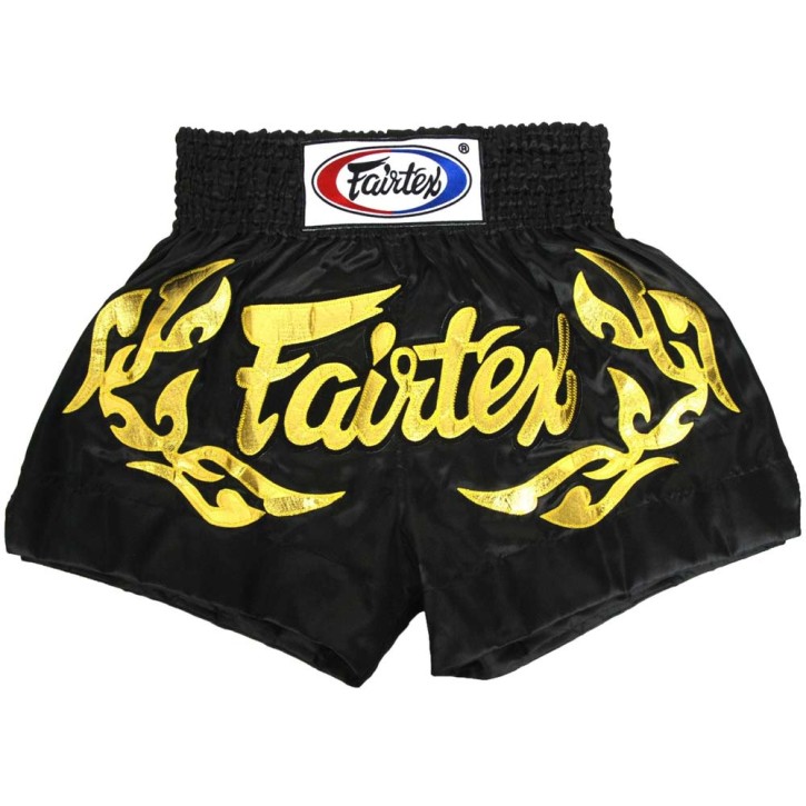 Fairtex Thai Fight Shorts Black BS0646