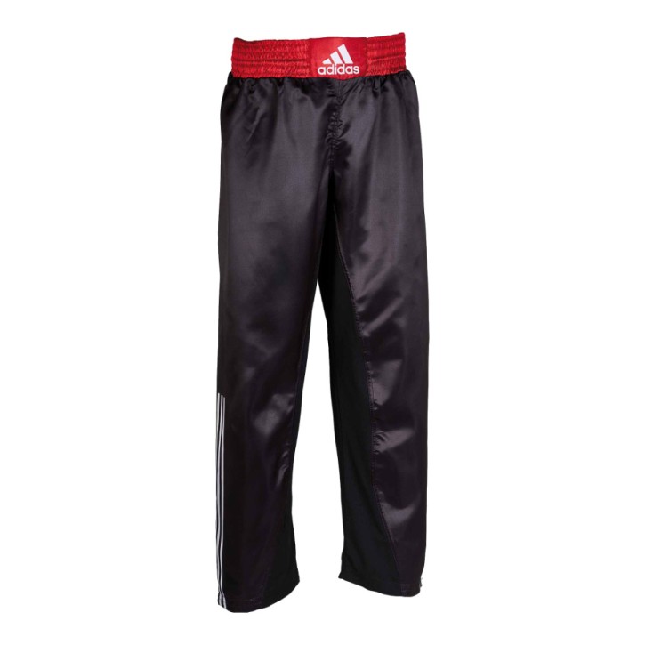 Adidas Kickboxing Pants ADIKBUN200T Black Red