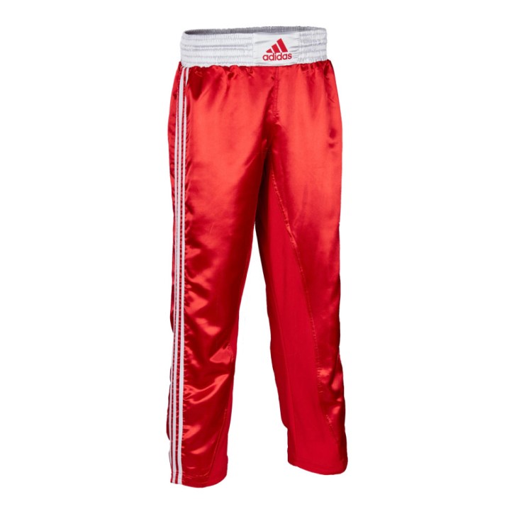 Adidas Kickbox Hose ADIKBUN110T Rot Weiss