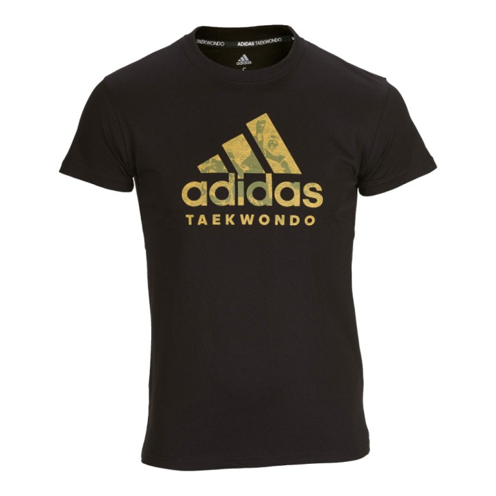 Adidas Badge of Sport Taekwondo T-Shirt ADICLTS20T Schwarz