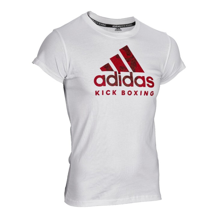Adidas Badge of Sport Kickboxing T-Shirt ADICLTS20KB White