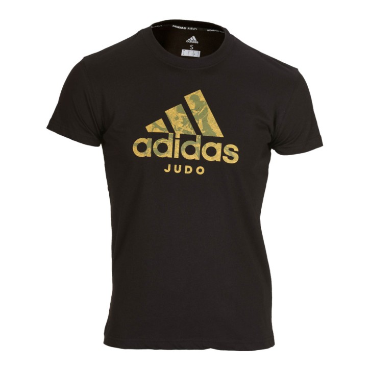 Adidas Badge of Sport Judo T-Shirt ADICLTS20J Schwarz