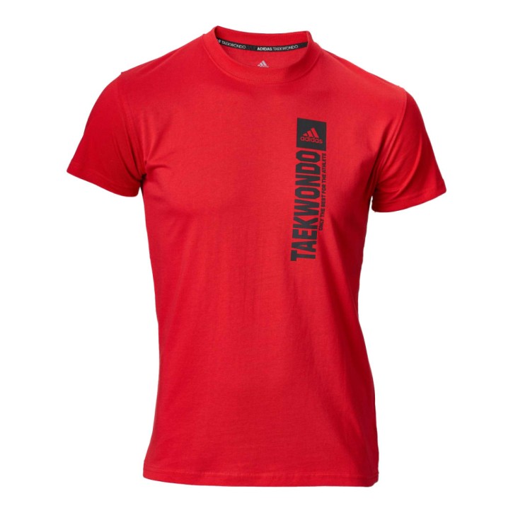 Adidas Community 22 Taekwondo T-Shirt ADICLTS21V Rot