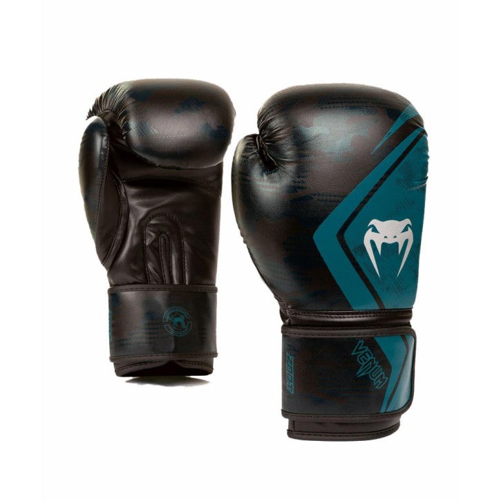 Venum Contender 2.0 boxing gloves Defender Black Green