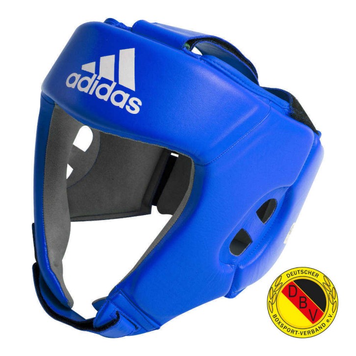 Adidas IBA DBV Box Headguard Blue