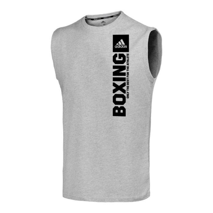 Adidas Community Vertical Boxing SL T-Shirt Grau