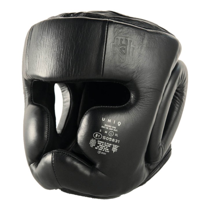 Uniq Mariniere Fullface Head Protection Boxing Black White