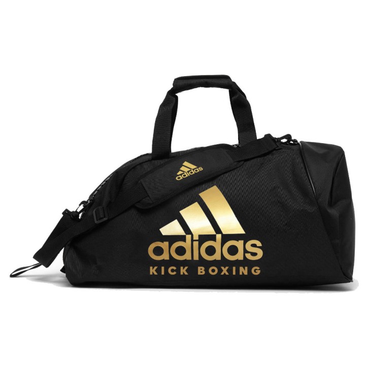 Adidas Kickboxing 2in1 Sporttasche M ADIACC051 Schwarz Gold