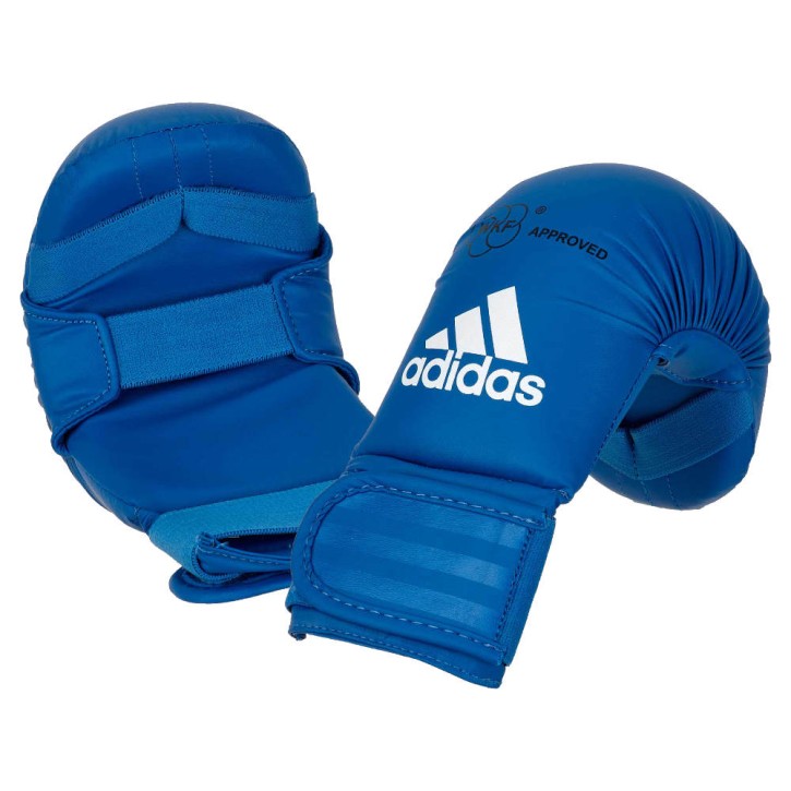 Adidas Kumite WKF appr. Handschuhe Blau
