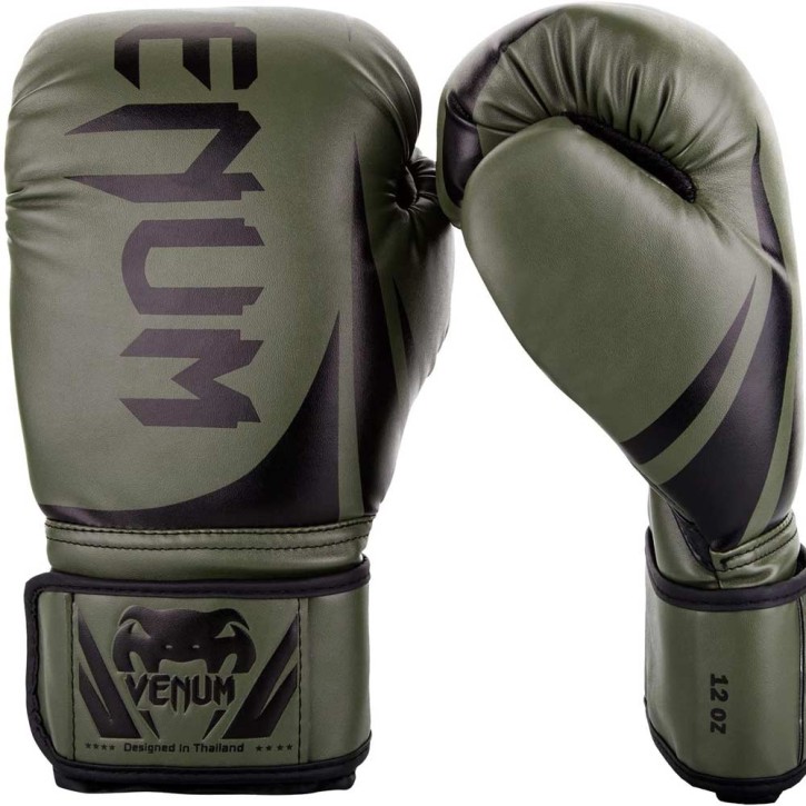 Venum Challenger 2.0 Boxing Gloves Khaki Black