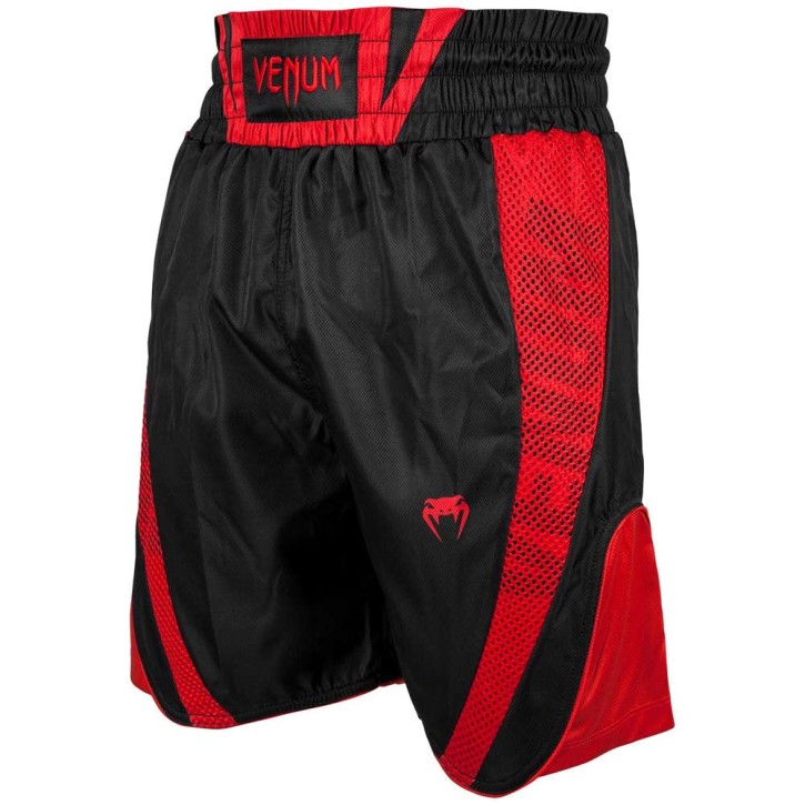 Venum Elite Boxerhose Black Red