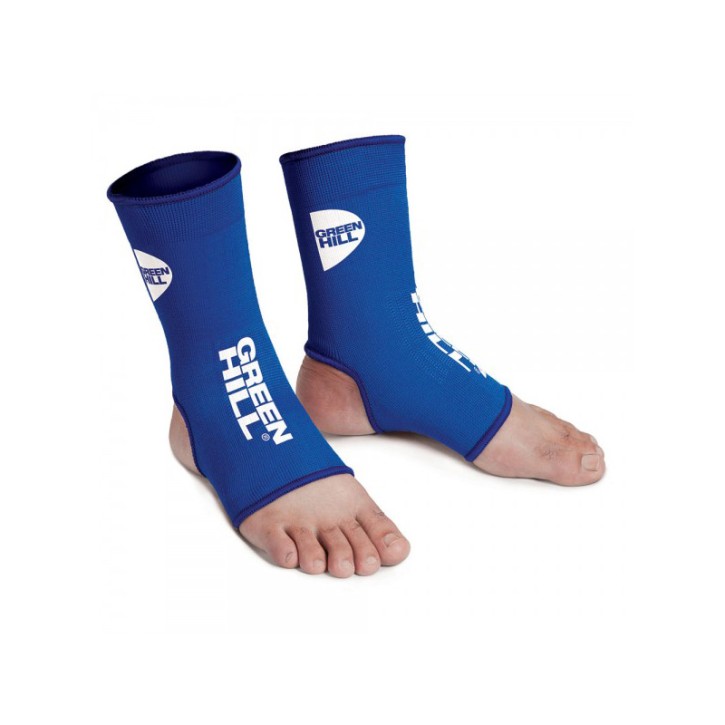 Green Hill Elastic Ankle Guards Blue
