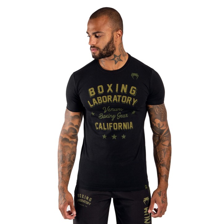 Venum Boxing Lab T-Shirt Black Green