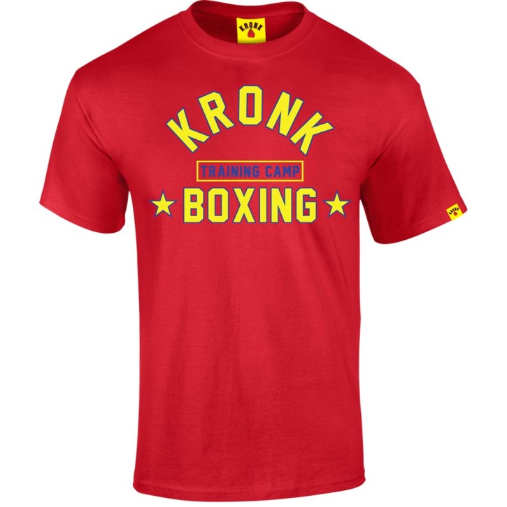 Kronk Boxing Training Camp T-Shirt Red
