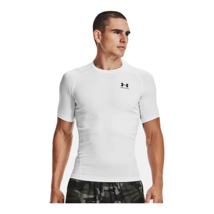 Under Armor HeatGear Compression Shirt White