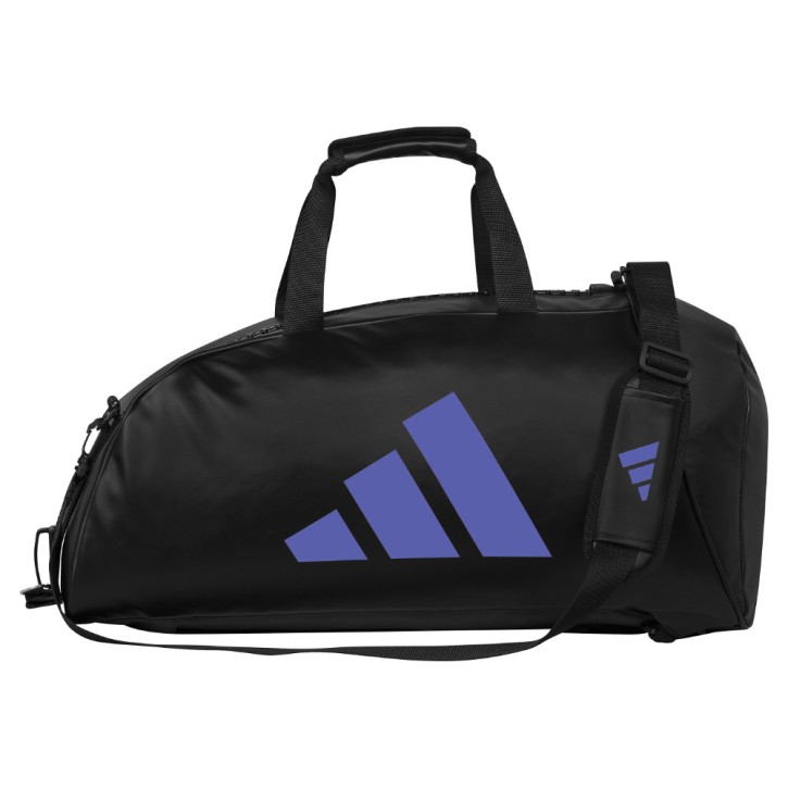 Adidas 2in1 Sporttasche Rucksack 59L Schwarz Blau