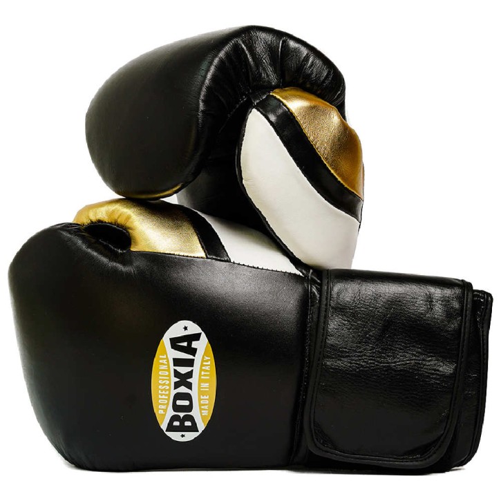 Boxia Gbs IV Boxhandschuhe Schwarz Gold