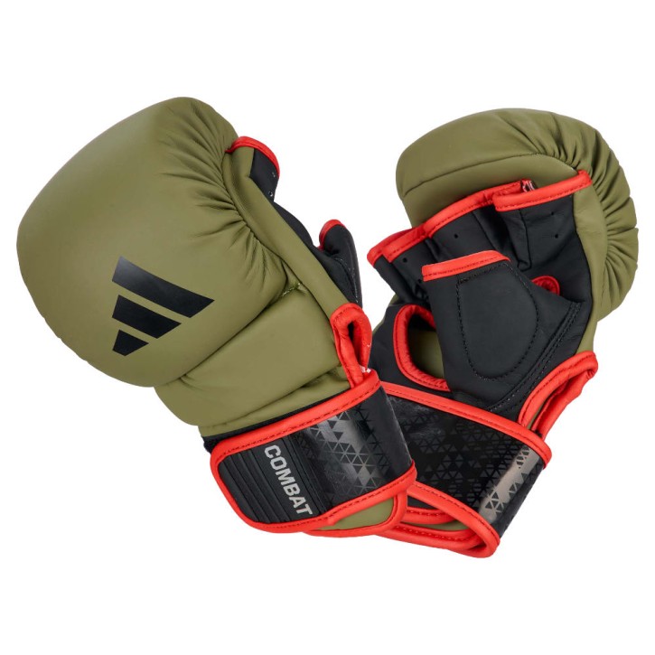 Adidas MMA Sparring Handschuh adiC50GG grün schwarz