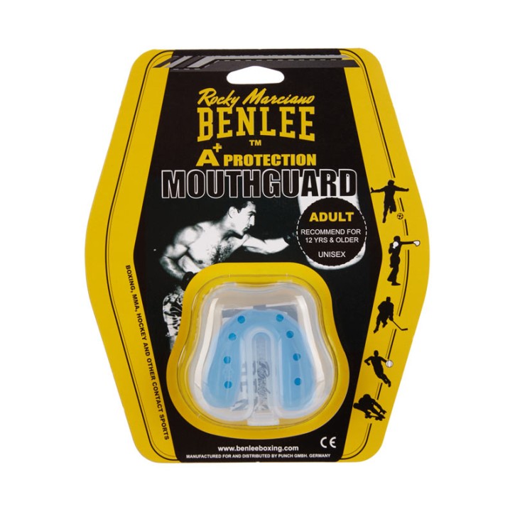 Benlee Breath Thermoplasticher Zahnschutz Transparent Blau