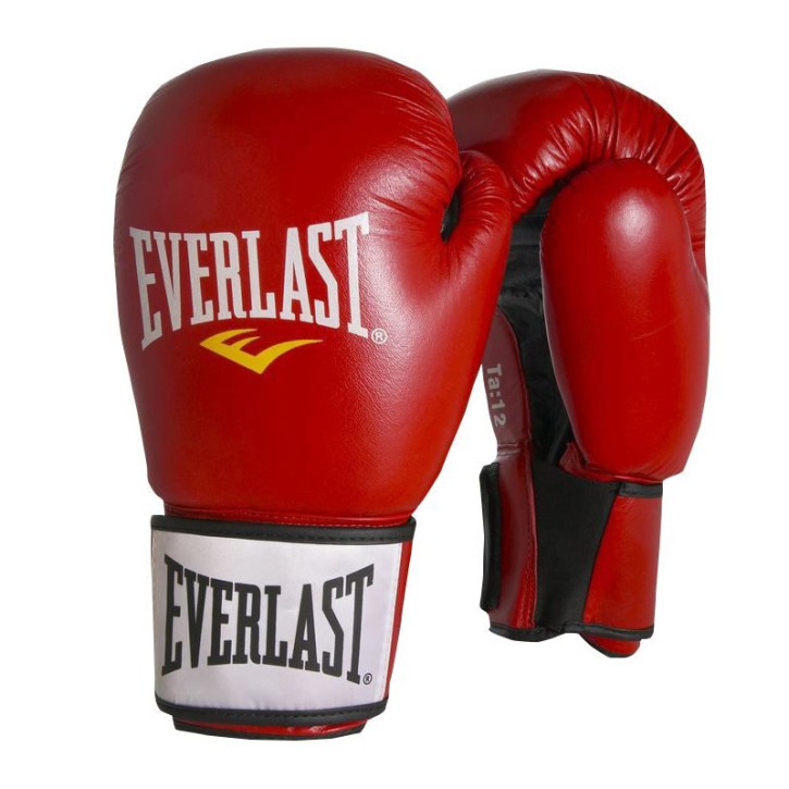 Abverkauf Everlast Moulded Foam Training Glove Leder Red 6000L