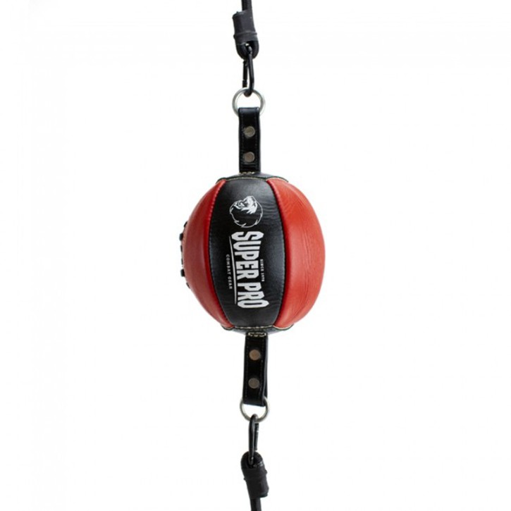 Super Pro Reflex Ball Leather Black Red