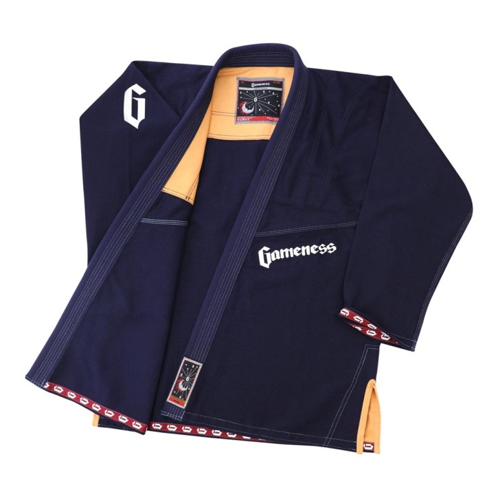 Gameness Pearl BJJ Gi Limited Edition Navy Gold