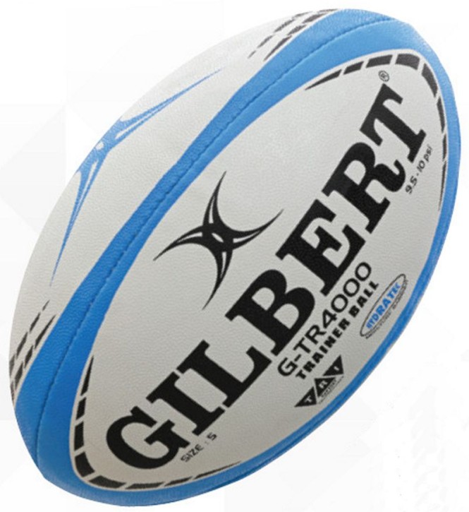 Gilbert Rugby Ball G TR4000 Blue Gr. 4