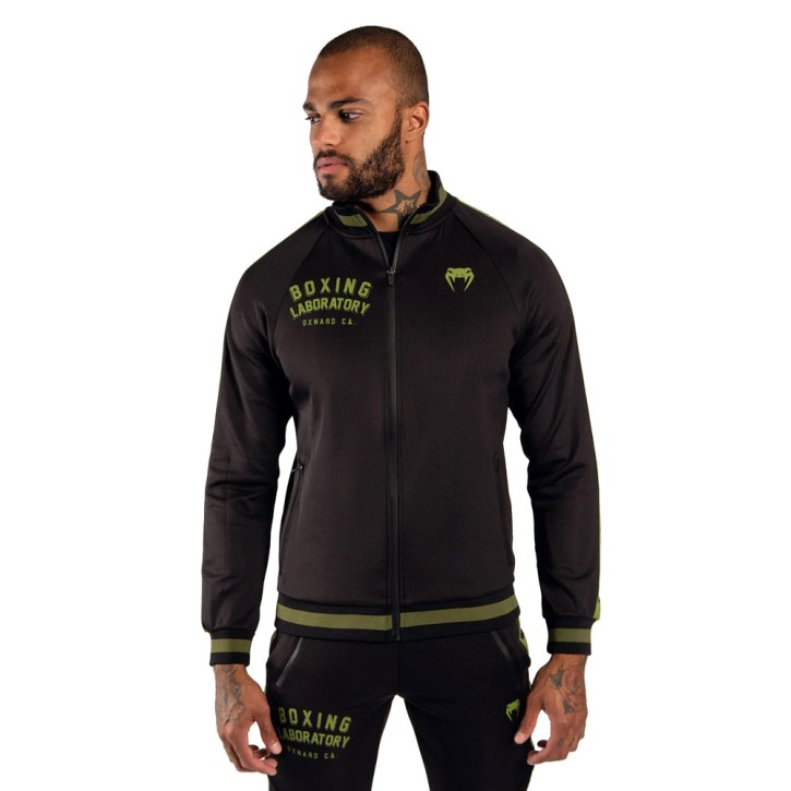 Abverkauf Venum Boxing Lab Track Jacket Black Green M